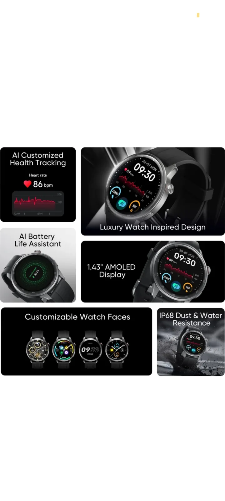 AquaPro X1 Waterproof Android Smart Watch 4