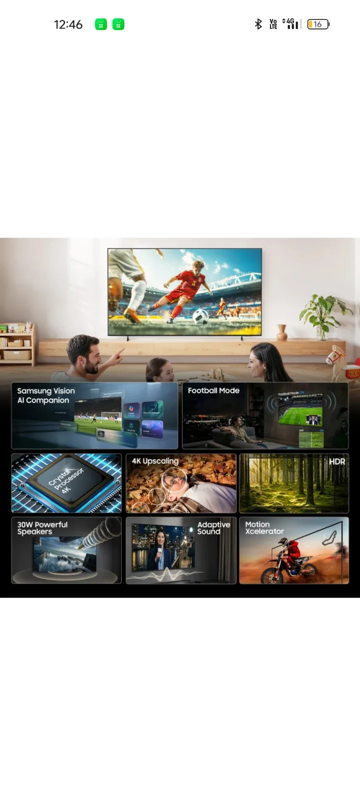 55 Inch Smart LED TV – Full HD/4K Ultra HD Display, Smart Entertainment TV 3