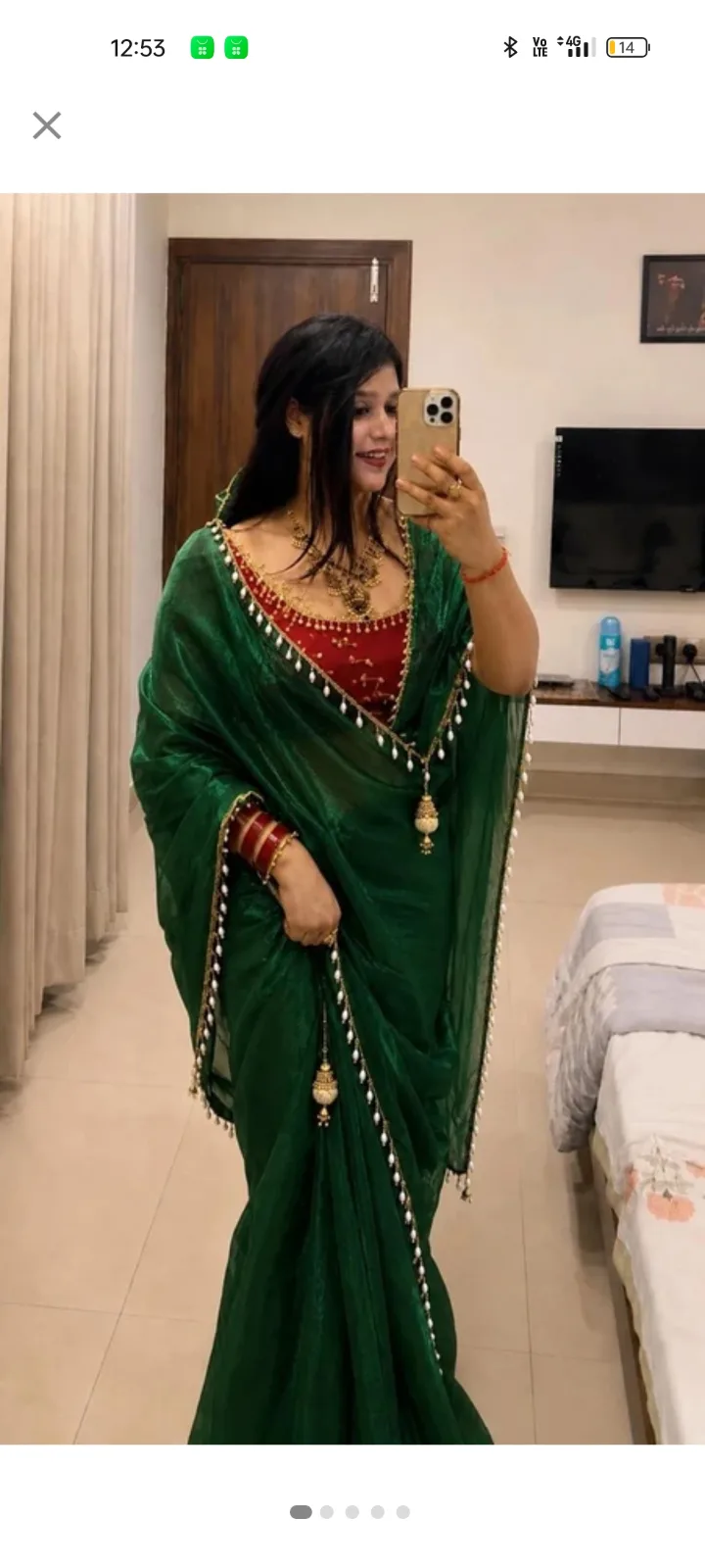 Elegant Women’s Designer Saree – Stylish Traditional Look with Premium Design 4