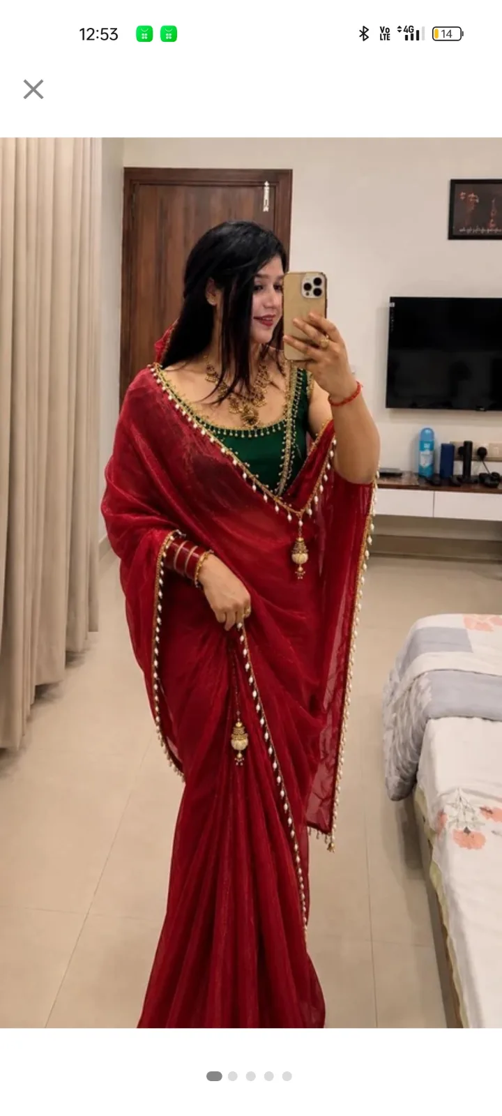 Elegant Women’s Designer Saree – Stylish Traditional Look with Premium Design 3