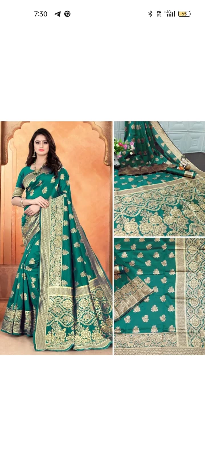 Elegant Women’s Designer Saree – Stylish Traditional Look with Premium 5