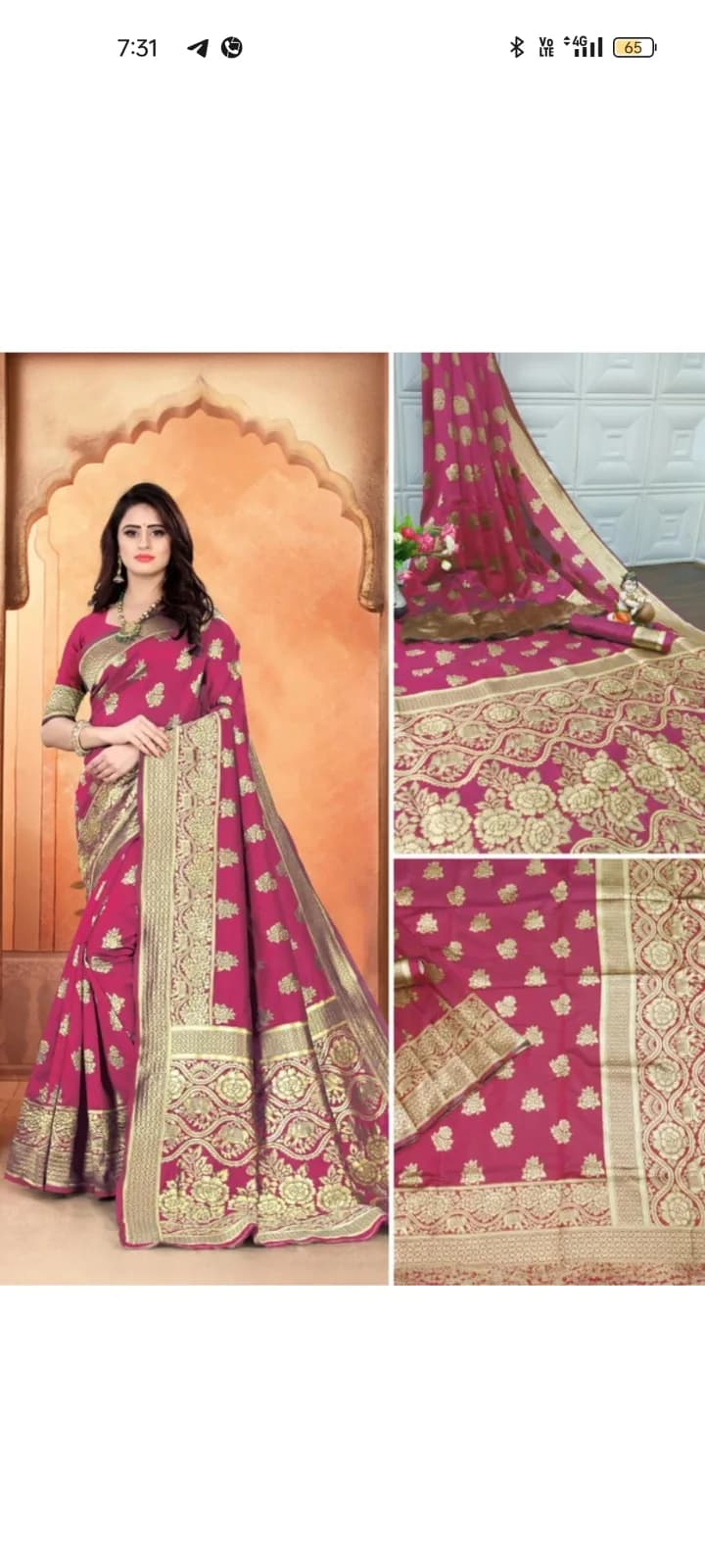 Elegant Women’s Designer Saree – Stylish Traditional Look with Premium 2