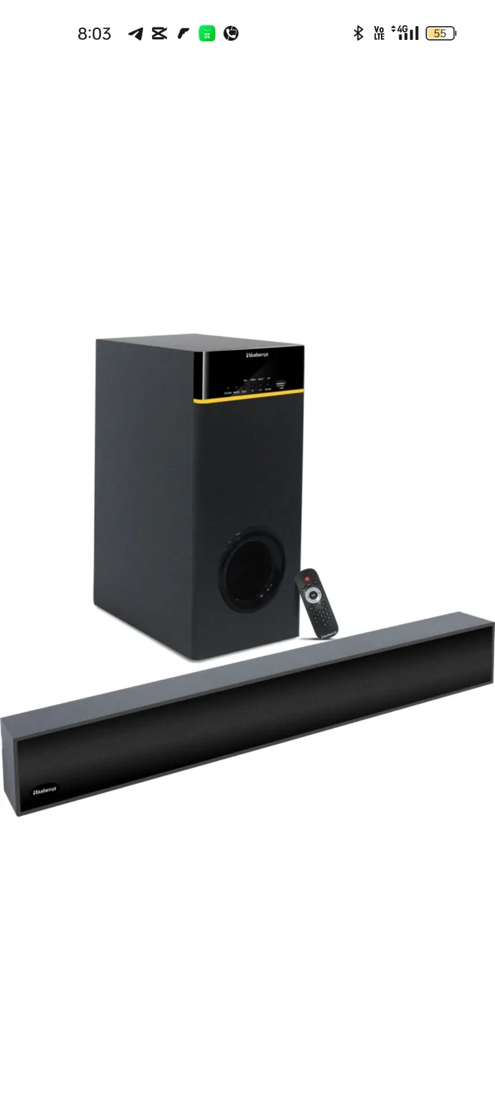 Premium Home Theatre Audio System – Powerful Sound & Deep Bass Speaker
